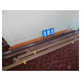 GROUP OF BED RAILS AND SLATS