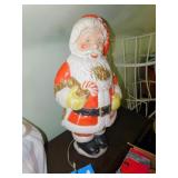 VINTAGE BLOW MOLD SANTA APPROXIMATELY 30" HIGH