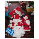 , GROUP OF HOLIDAY PLUSH AND CHRISTMAS