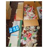 PAPER GRASS, CHRISTMAS TREE IN BOX, MISCELLANEOUS
