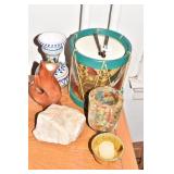 DRUM, ITALY VASE, ETC.