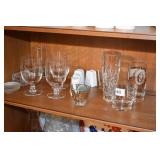 GLASSES, COASTERS, SALTSHAKERS