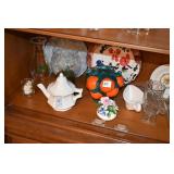 WENDELL AUGUST PLATE, TEA POT ETC.