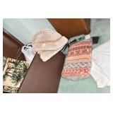 PILLOWS BLANKETS, RUGS