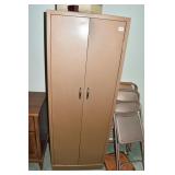 METAL CABINET 64" H X 24" W X 20" D