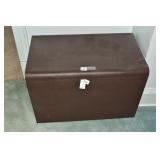 METAL BLANKET CHEST 21" H X 30" W X 18" D