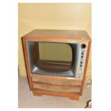 VINTAGE TV EMPTY CABINET 27" X 17" D X 33" H