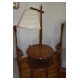 MAPLE TABLE LAMP W/ SHADE 4