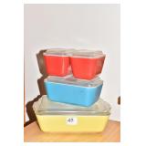 VINTAGE PYREX SET OF 4