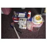 PLASTIC CUPS, FOAM PLATES, PLASTIC DRINKING