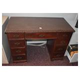 WOOD STUDY DESK SOME SIGNS OF WEAR COULD USE