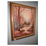 FOREST SCENE PAINTING