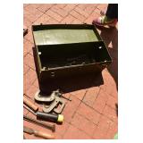 TOOLBOX WITH C CLAMPS, TORQUE WRENCH, HAMMER,