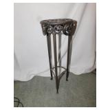 IRON FERN STAND; H:23" BY 7 1/2" ROUND