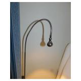 GOOSE NECK PIN LIGHT; UP TO 60" HEIGHT; CHROME