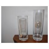 VASE H: 12"; VASE H: 9 3/4"