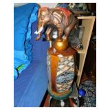 ELEPHANT LAMP APPROXIMATELY 25"H