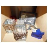 MATCHING CANDLE HOLDERS AND OTHER VARIOUS