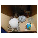 CANDLES, MINI PAINTED PICTURE WITH EASEL,