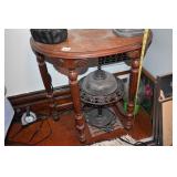 FLAT WALL TABLE 24" H X 24" X 12" DEEP