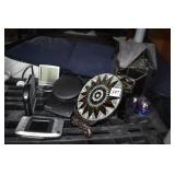 ELECTRONIC GROUP, LEADED GLASS CIRCLE PIEC