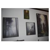 GROUP OF FIVE PICTURES NATURE SCENES