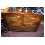 MATCHES 411 AND 412 THREE DRAWER DRESSER LEA