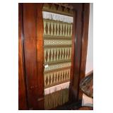 GREEN ORIENTAL WALL HANGING