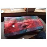 IKEA PLAID WOOL BLANKET