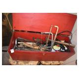 ASSORTED TOOLS, HAND TOOLS, TOOLBOX