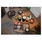 LARGE CANDLE GROUP NEW WOOD WICK