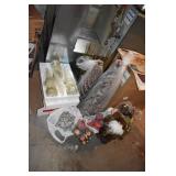 CHRISTMAS DECORATIONS, SANTA, ORNAMENTS, PRELIST