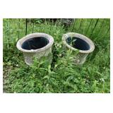 TWO COMPOSITION PLANTERS