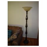 TORCHIER LAMP WOOD BASE 6