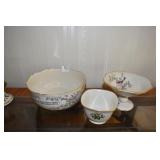 LENOX BOWL, PEDESTAL DISH, ETC.
