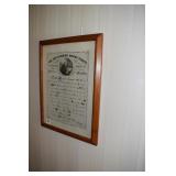 THE ART OF MAKING MONEY BY BEN FRANKLIN 17" X 14,