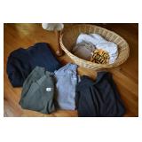 LAUNDRY BASKET, TERRIBLE TOWEL, SWEATSHIRT LIKE