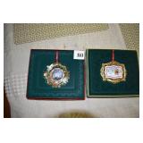 2013 & 2011 WHITE HOUSE CHRISTMAS ORNAMENTS