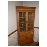 CORNER HUTCH 77" H X 15" D X 40 W