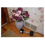 FLOWER VASE, 10 LB. WEIGHT