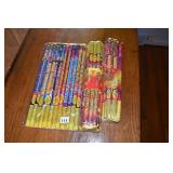 GROUP FIRE WORKS, ROMAN CANDLES, ETC. NO SHIPPING