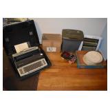 SPACE HEATER, TOY CAR, PAPER SHREDDER, TYPEWRITER