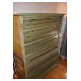 DRESSER 6 DRAWER SOLID WOOD 54" H X 42" W X 22" D