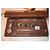 CUFF LINKS, DRESSER ORGANIZER, WATCH IT ADVANCE