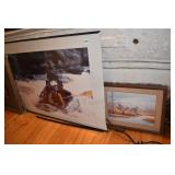 PICTURES, 2 PLASTIC SHIPS