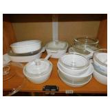 CORNING WARE CASSEROLE DISHES
