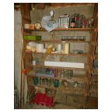 GRINDER, CANDLES, ETC.