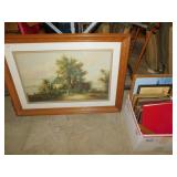 PICTURE OF HOUSE SCENE, PICTURE FRAMES