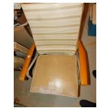 ASSORTED LAWN CHAIRS, 2 ROCKING 2 REGULAR