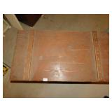 WOODEN CHEST, 20" H X 42" W X 22" D, HAND MADE